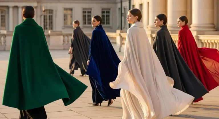23 Elegant Cape Outfits That Will Add Drama to Your Wardrobe