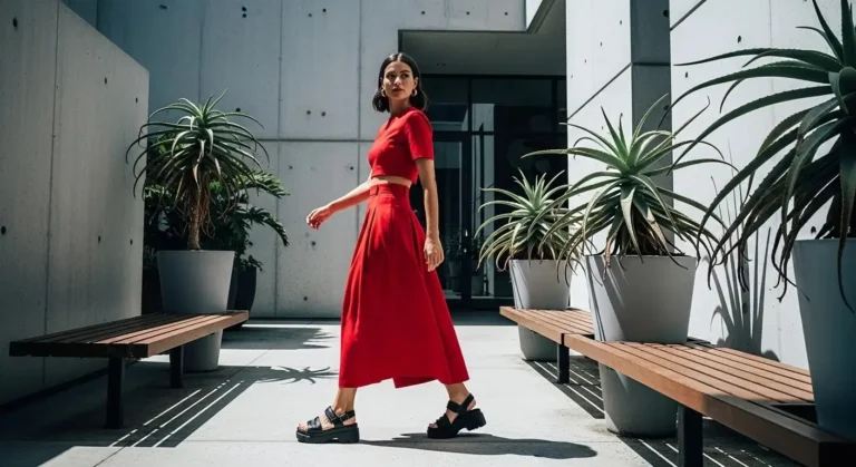 21 Stylish Chunky Sandals Outfits That Will Keep You Fashionable and Comfortable