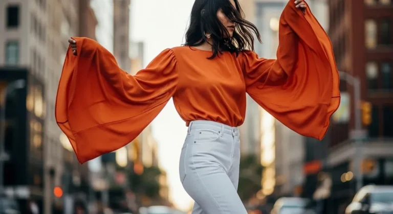 22 Fashionable Wide-Sleeve Tops That Will Add Drama to Your Outfit